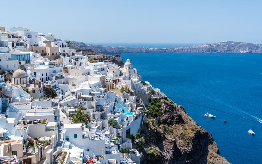 landscape view of greece during day time — Developers · Barbados: The long layover: streaming, working and messaging, all covered.