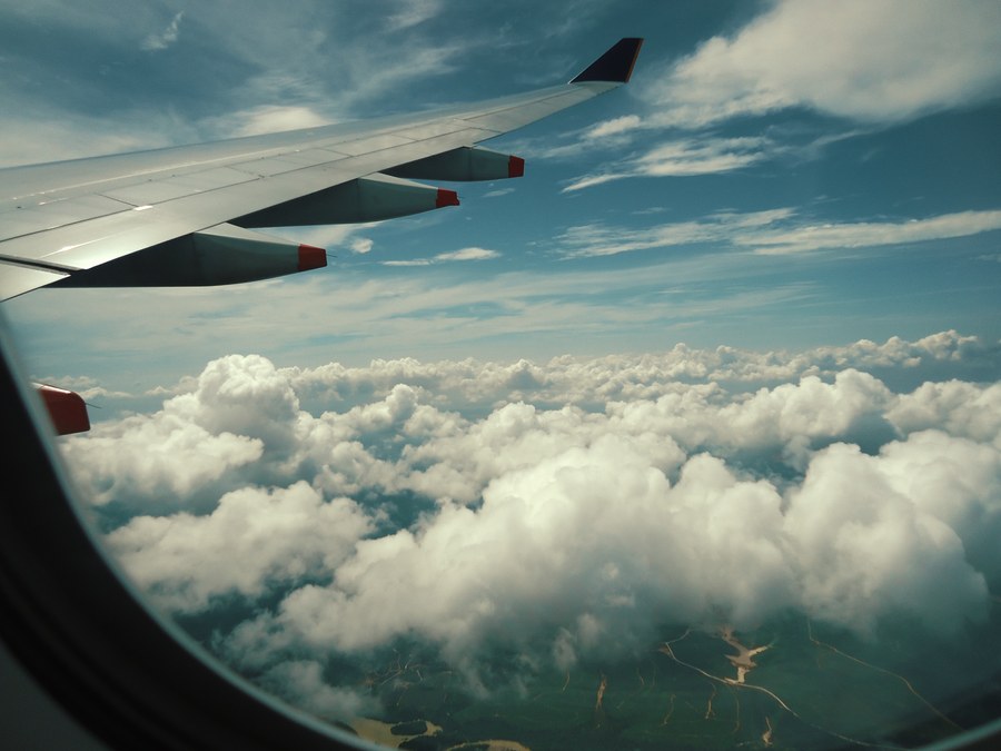 clouds seen from an airplane — Developers · Italy: Build on the same rails the Italy checkout uses.