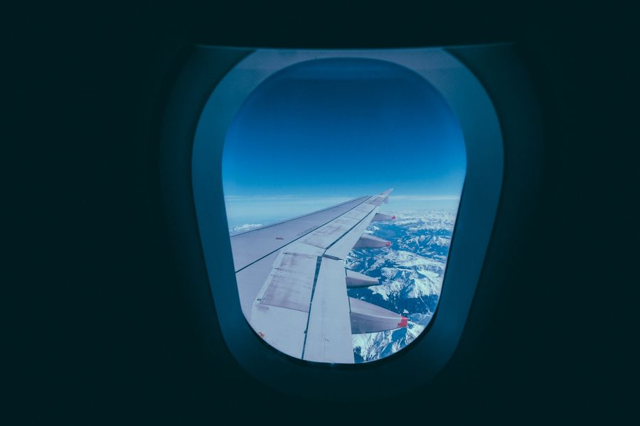 white aircraft wing — Developers · Italy: The connected trip: maps, messages and translation, all on one eSIM.