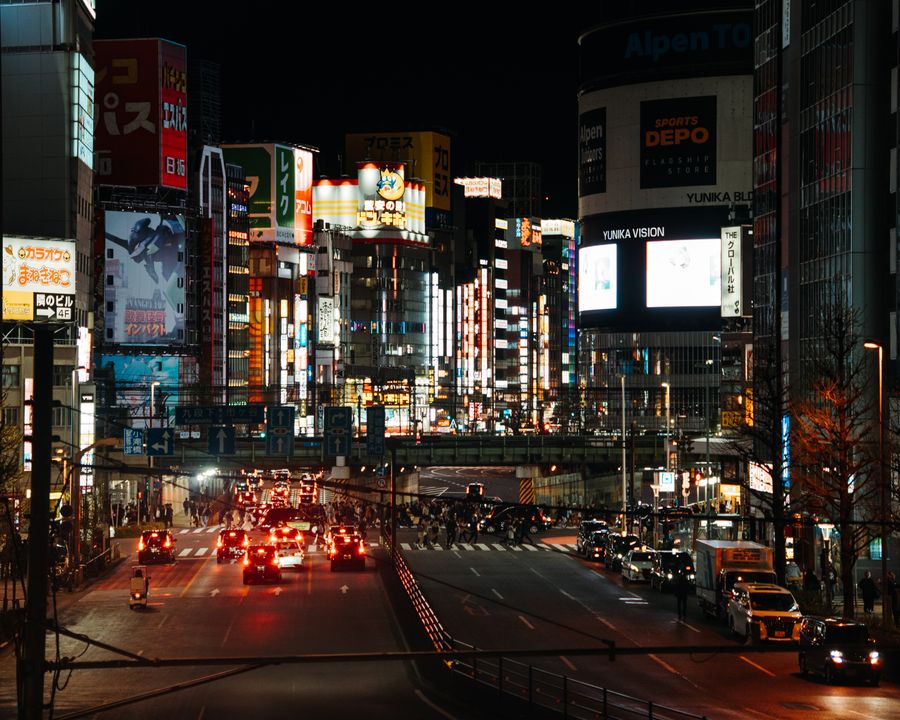 vibrant night cityscape of shinjuku tokyo — Developers · Lebanon: Island time, online time: ferries, beaches and full signal.