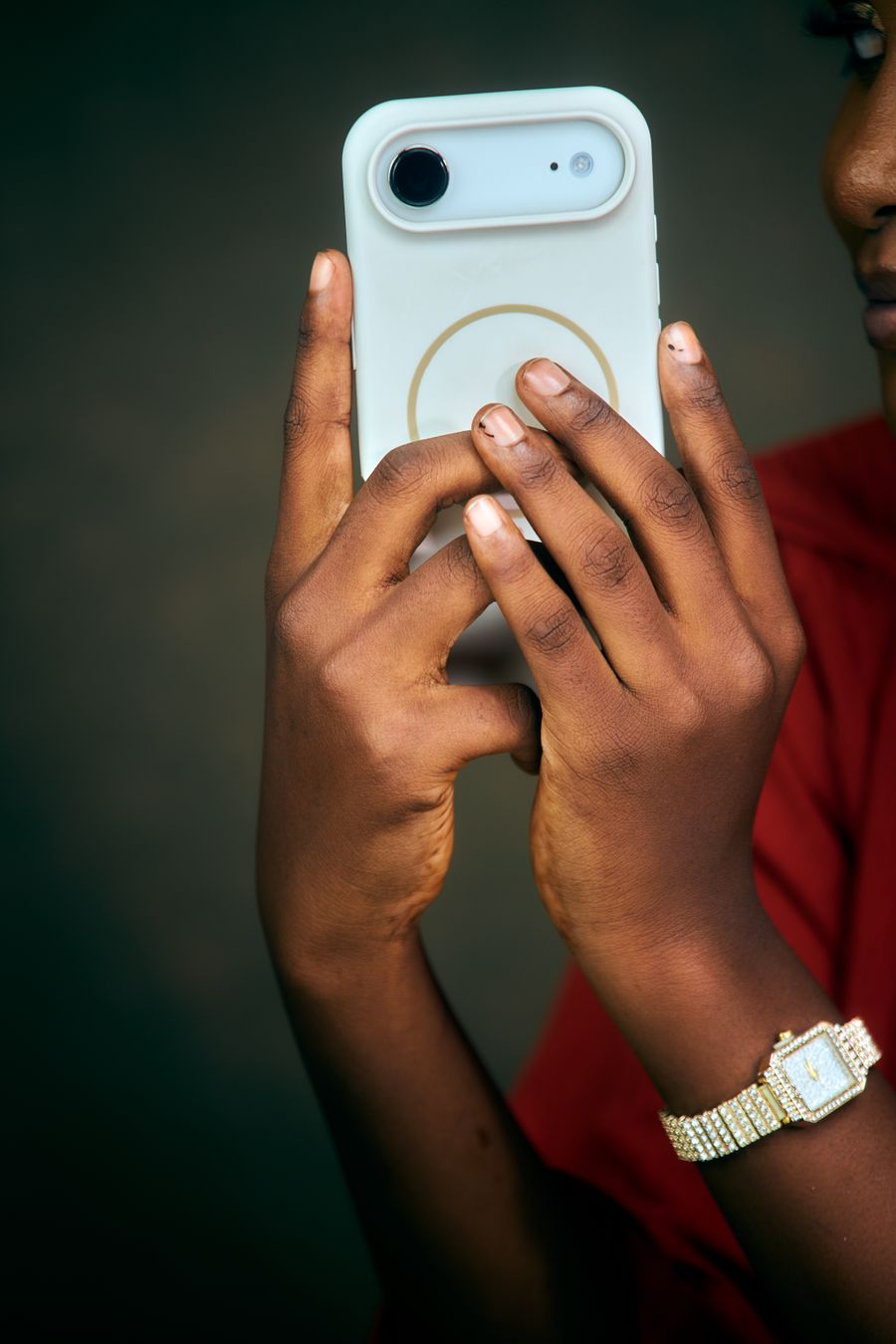 person holding smartphone with stylish case — Developers · Italy: The docs ship with runnable examples, not pseudocode.