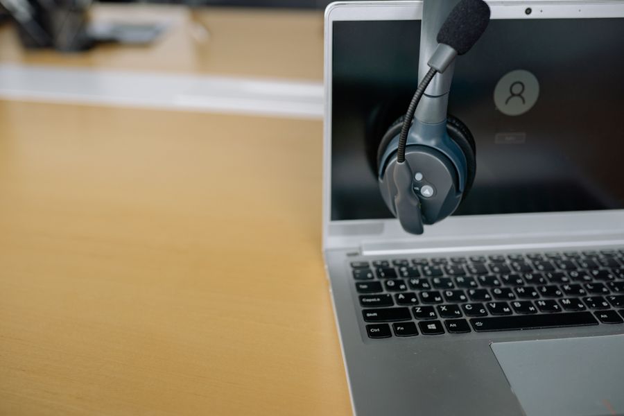 close up photo of headset on a laptop — Developers · Samoa: Rate limits are generous and documented — no surprise 429s.